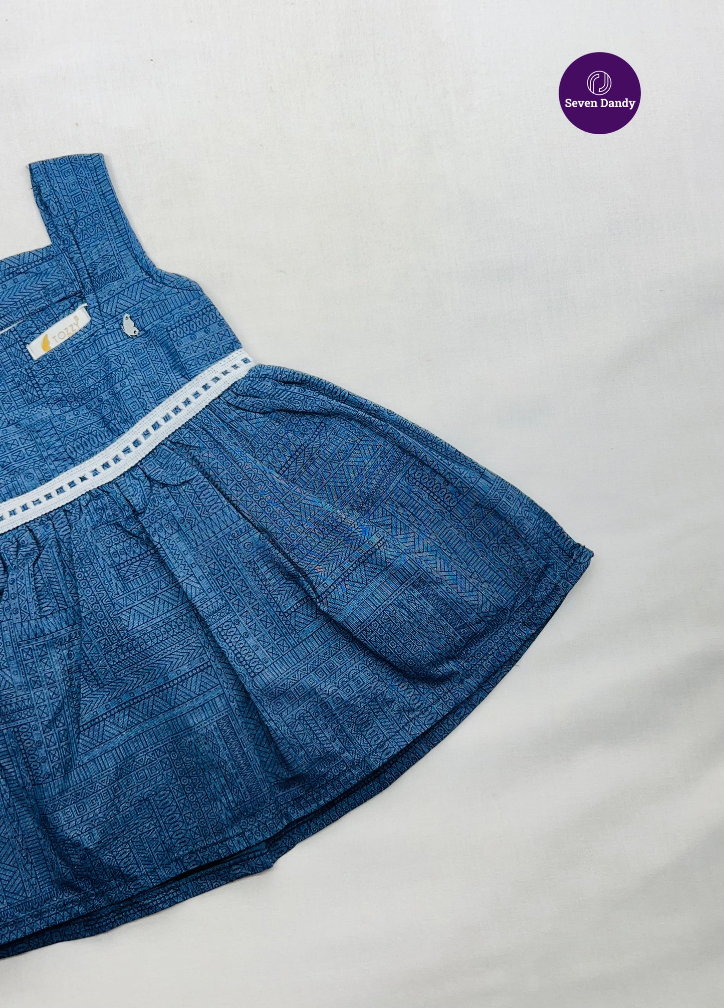 Denim frock