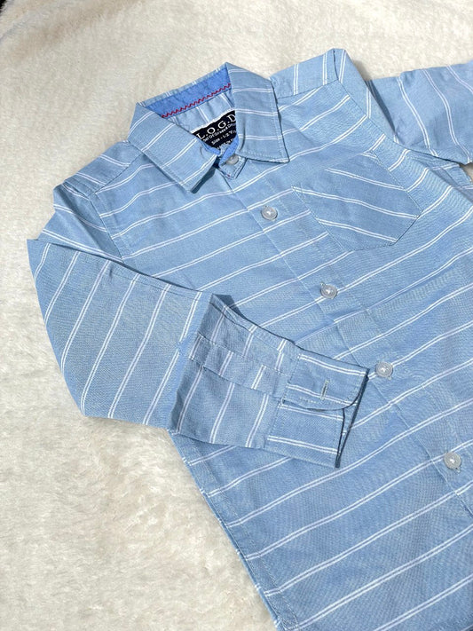 Sky blue full sleeve shirt